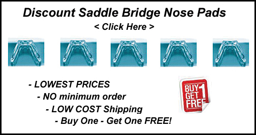 Saddle Bridge Nose Pads